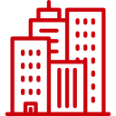 skyline red skyline icon